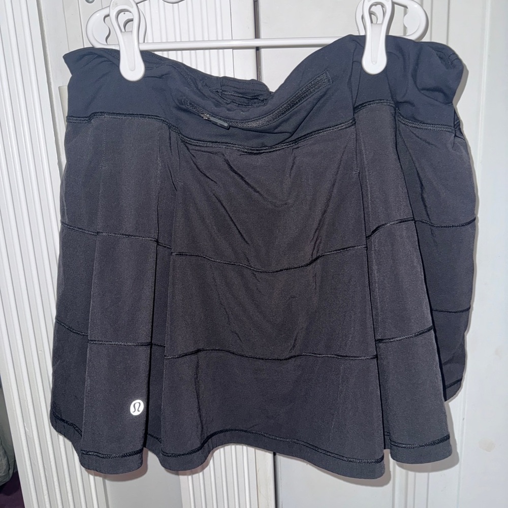 Size 12 Long Lululemon Skort | Black Lulu Size Large Dance Skort